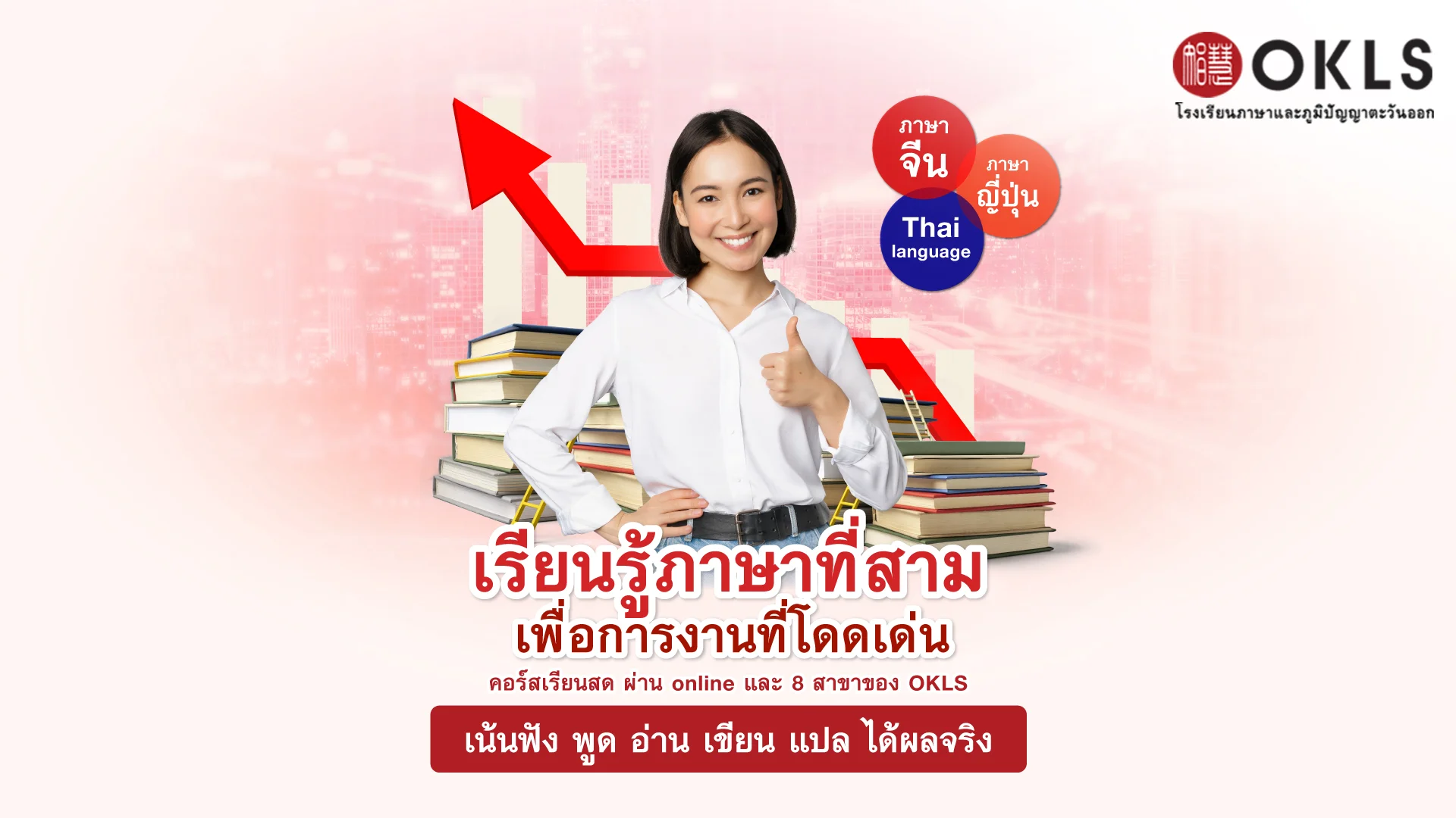 #OKLS #โรงเรียน #ภาษา #ภาษาจีน #ภาษาญี่ปุ่น #คอร์สเรียนภาษาจีน #คอร์สเรียนภาษาญี่ปุ่น #ไวยากรณ์ #การพูด #การสนทนา #การเขียน #การฟัง #การอ่าน #ทดลองเรียนฟรี #เรียนภาษาจีน #เรียนภาษาญี่ปุ่น #หลักสูตร #ภาษาจีน #หลักสูตรภาษาญี่ปุ่น #หลักสูตรภาษาไทยสำหรับชาวต่างชาติ #หลักสูตรภูมิปัญญา #กู่เจิง #วาดภาพพู่กันจีน #หลักสูตรเรียนเดี่ยว #หลักสูตรเรียนออนไลน์ #หลักสูตรสำหรับโรงเรียน #หลักสูตรสำหรับองค์กรและบริษัท #HSK #HSKK #YCT #JLPT #Admission 85 #Admission 87